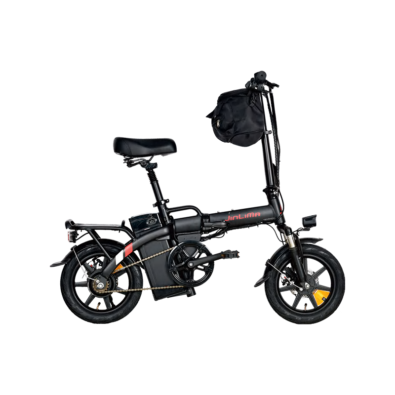 HYB-035 Bahan Alloy Rims Iron Shock Absorber Fork Driver Driver 16 "E-Bike
