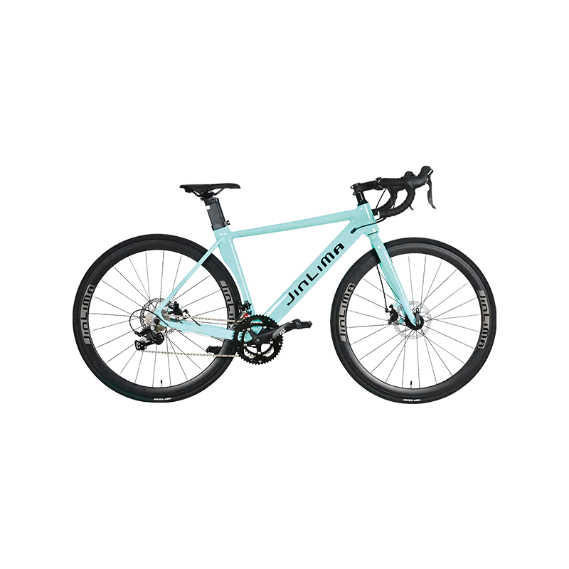 HYB-024 700C 16-speed Blue Ergonomic Agile Road Bike
