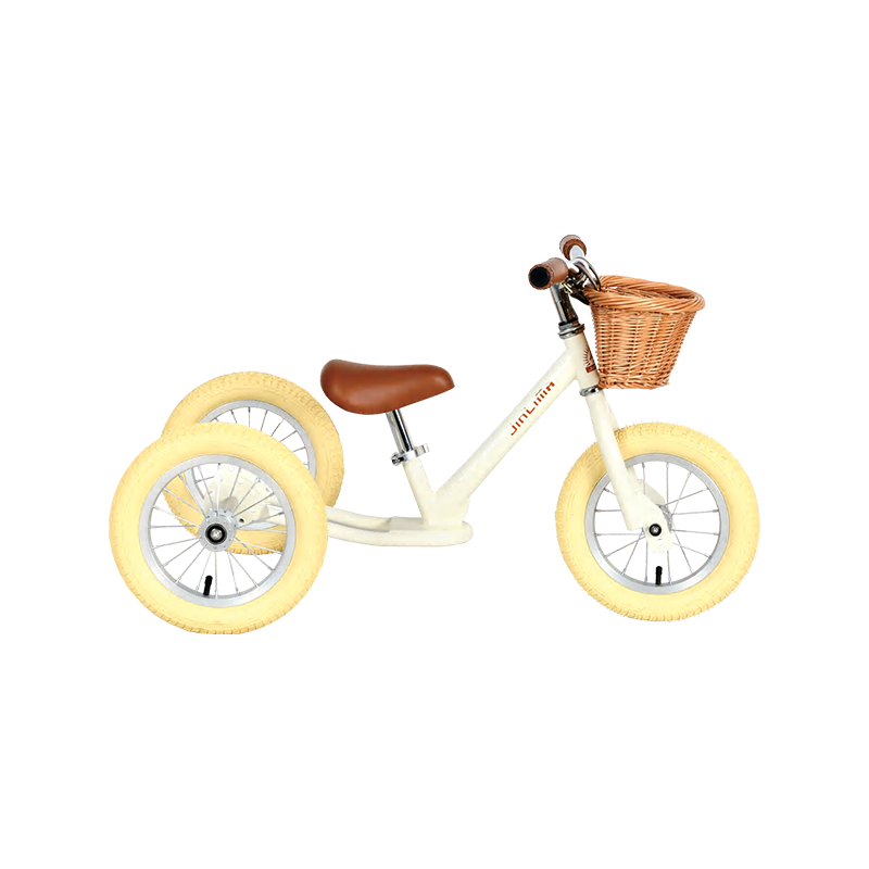 Hyb-003 12 "Hijau dan Kuning Tidak Ada Pedal Sepeda Keseimbangan Fleksibel