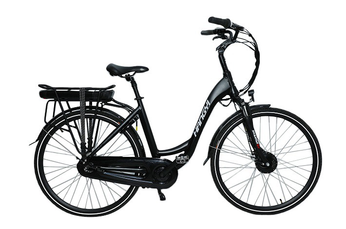 Produsen sepeda listrik publik memperkenalkan metode pengendara sepeda dual power bicycle