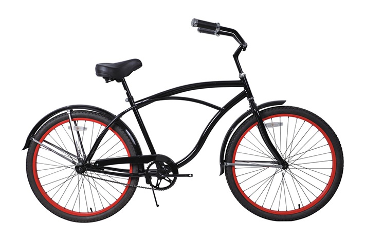 Lady Beach Cruiser Bike memperkenalkan cara memilih bagian sepeda